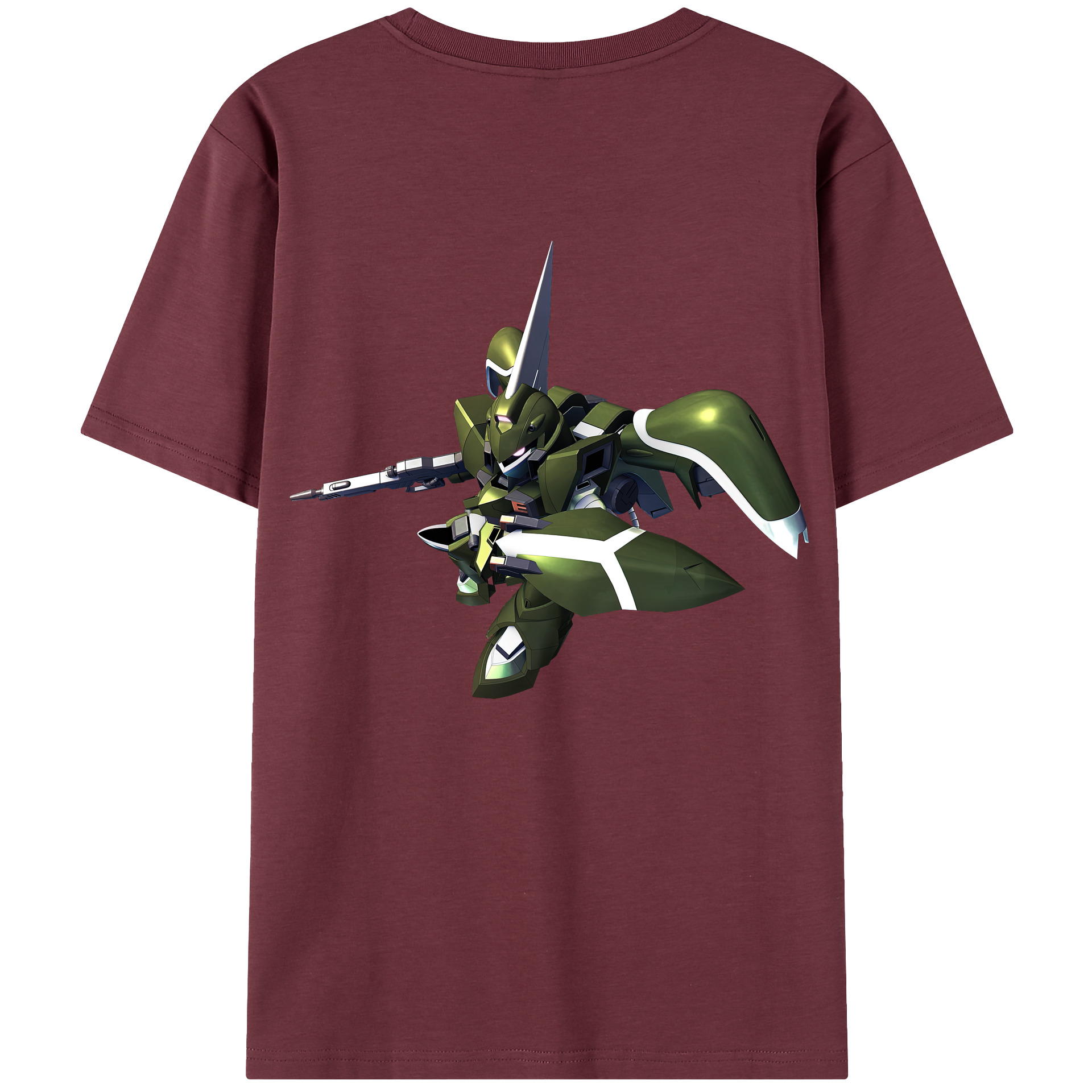 （画像用） 機動戦士ガンダム Mobile Suit Gundam 綿100％半袖Tシャツ（背面プリント）